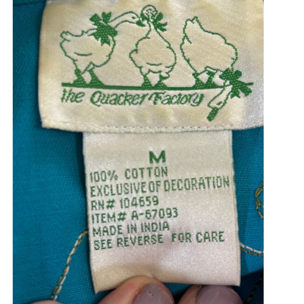 Quacker Factory Blue Embroidered/Sequined Denim J… - image 7